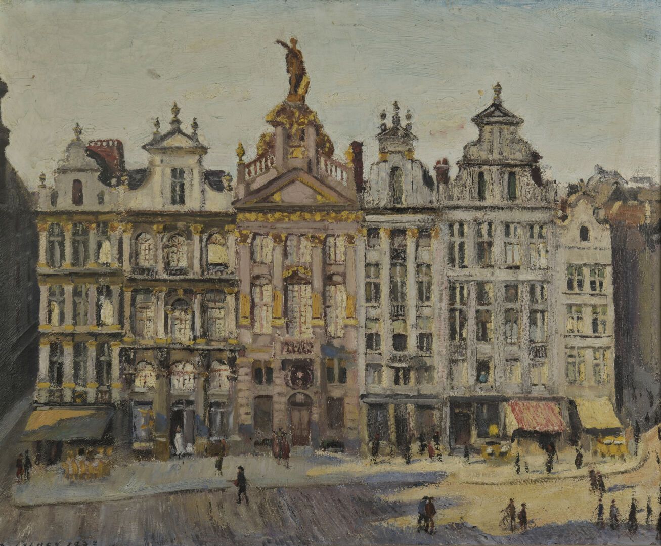 Georges DUFRENOY (1870-1943) 
乔治-杜弗诺(Georges DUFRENOY) (1870-1943)




布鲁塞尔大广场上的&hellip;