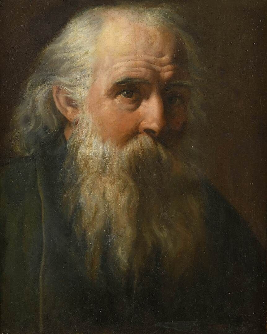 Null FRANZÖSISCHE Schule des 19. Jahrhunderts
Porträt eines bärtigen Mannes
Jahr&hellip;