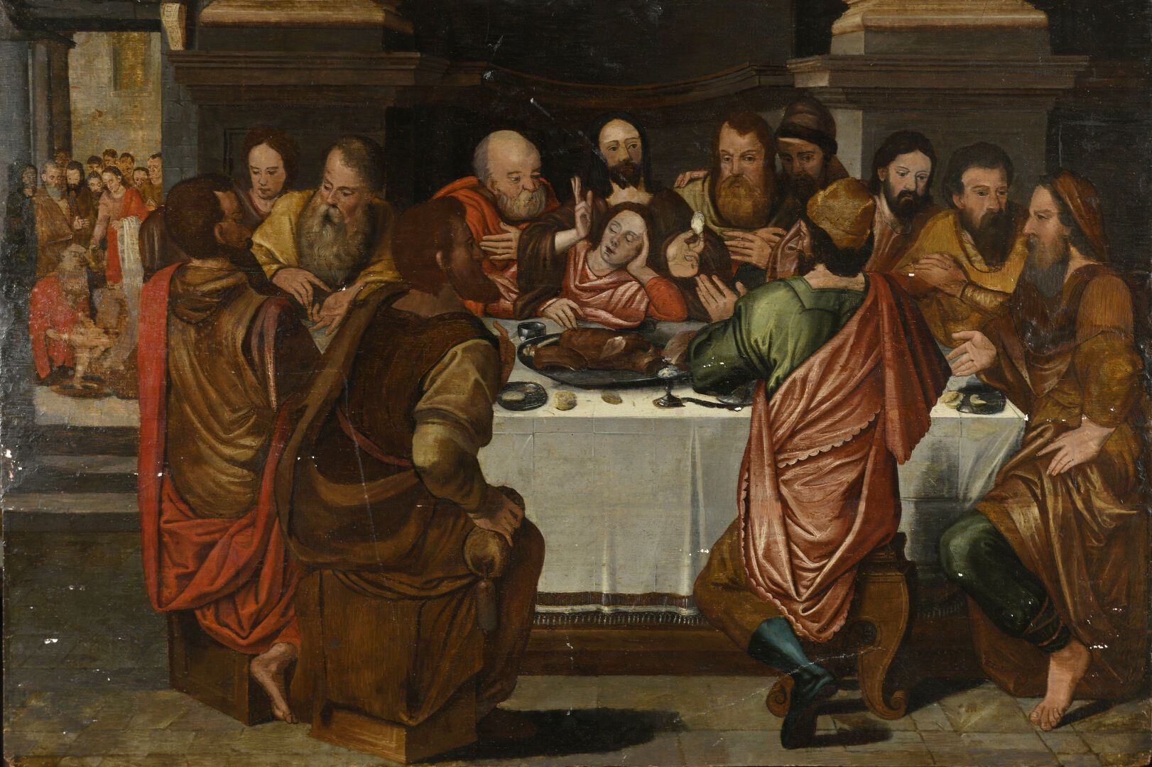 Null 16th century ANVERSOISE school following Anthonie CLAEISSENS
The Last Suppe&hellip;