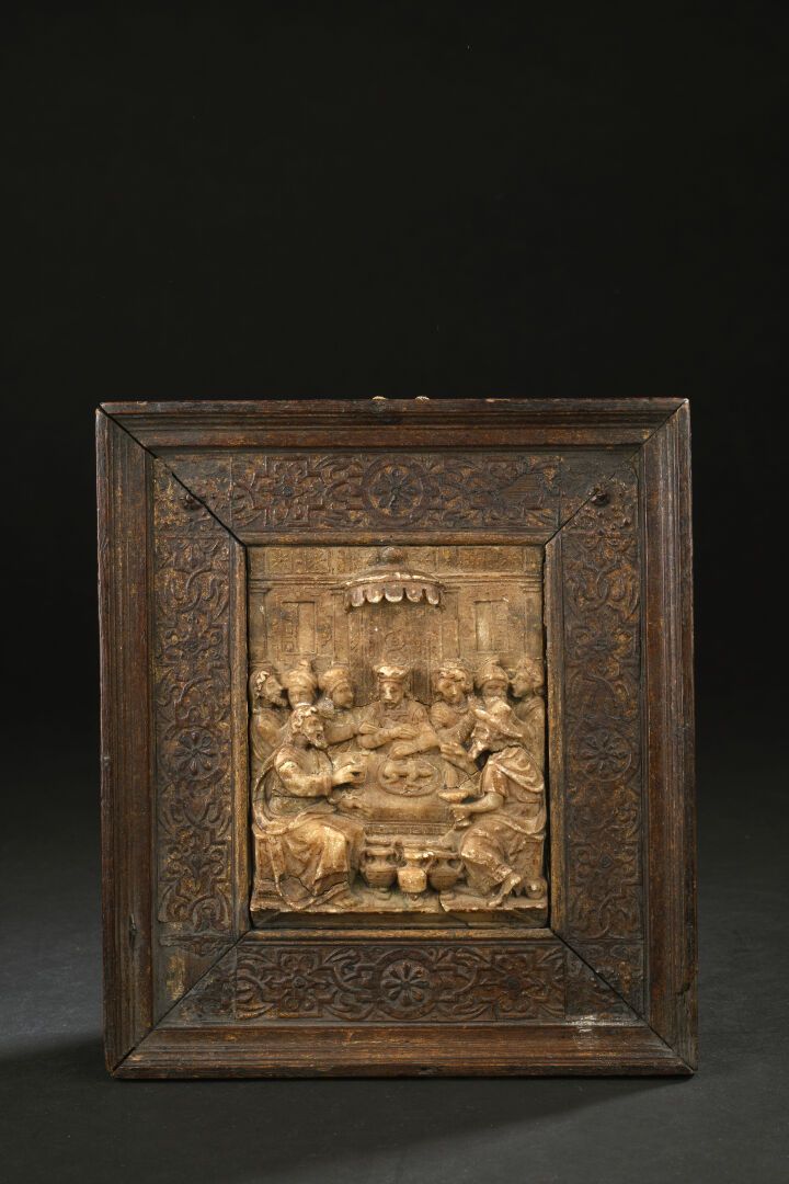 Null Plaque représentant la Cène, Malines, début du XVIIe siècle
En albâtre scul&hellip;