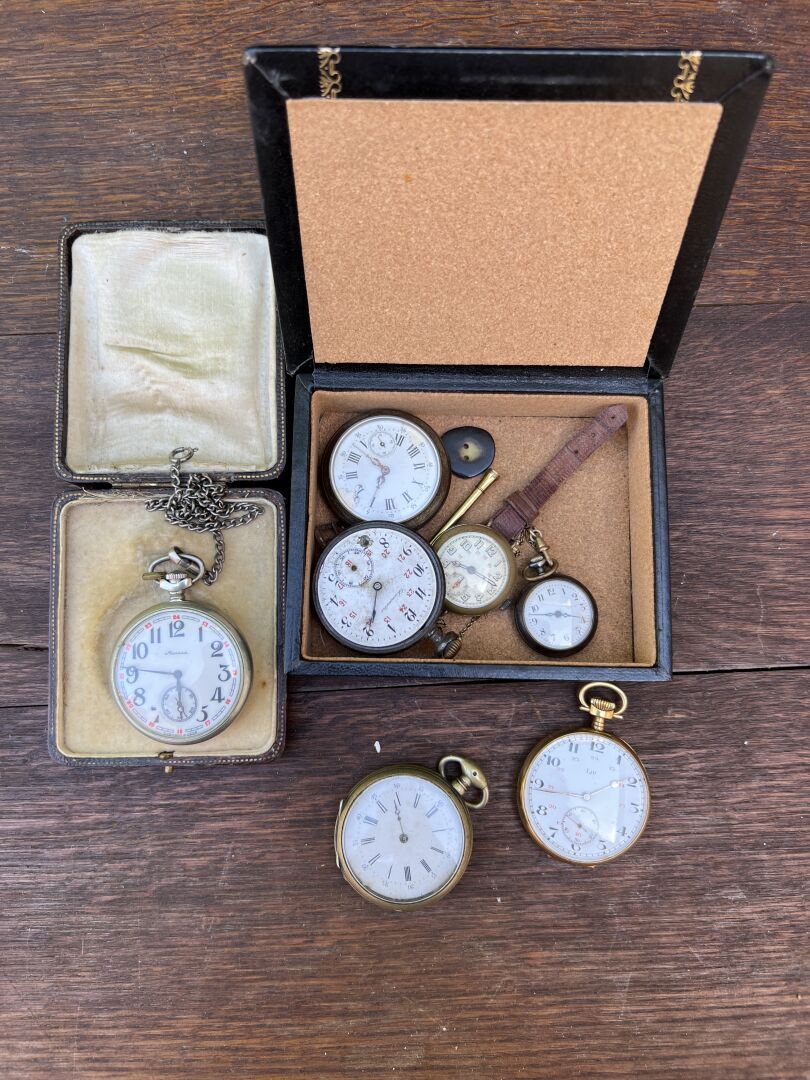 Null Lot of pocket watches