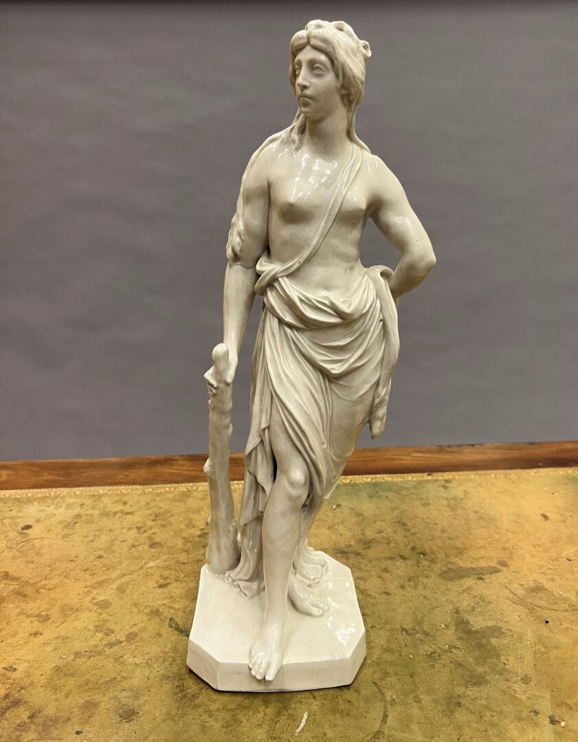 Null Europäische Manufaktur, um 1800
Venus als Herkules
Marke mit Doppel-C.
H.40&hellip;