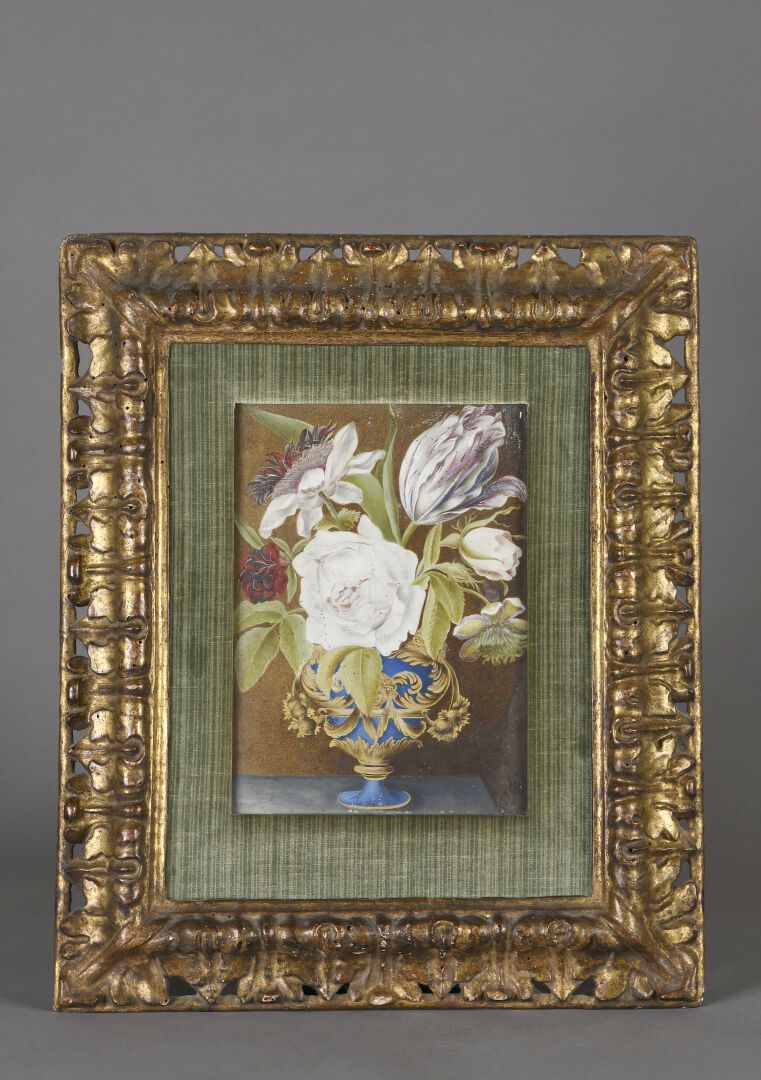Null Escuela ITALIANA del siglo XVII
Ramos de flores sobre entablamento
Pareja d&hellip;