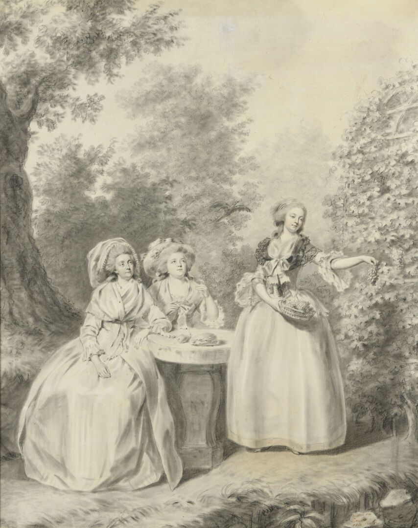 Null Jacques-Antoine-Marie LEMOINE (Rouen, 1751 - Paris, 1824)
Gräfin Potocka un&hellip;