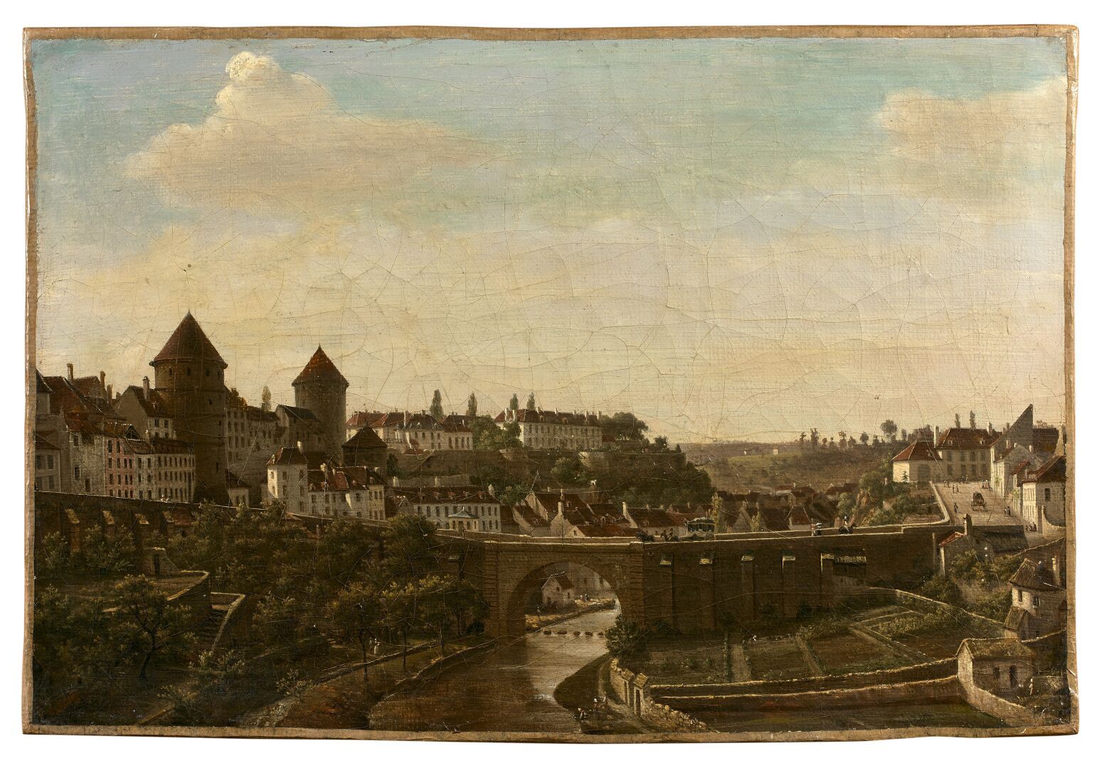 Null Étienne BOUHOT (Bard-lès-Epoisses 1780 - Semur-en-Auxois 1862)
View of the &hellip;