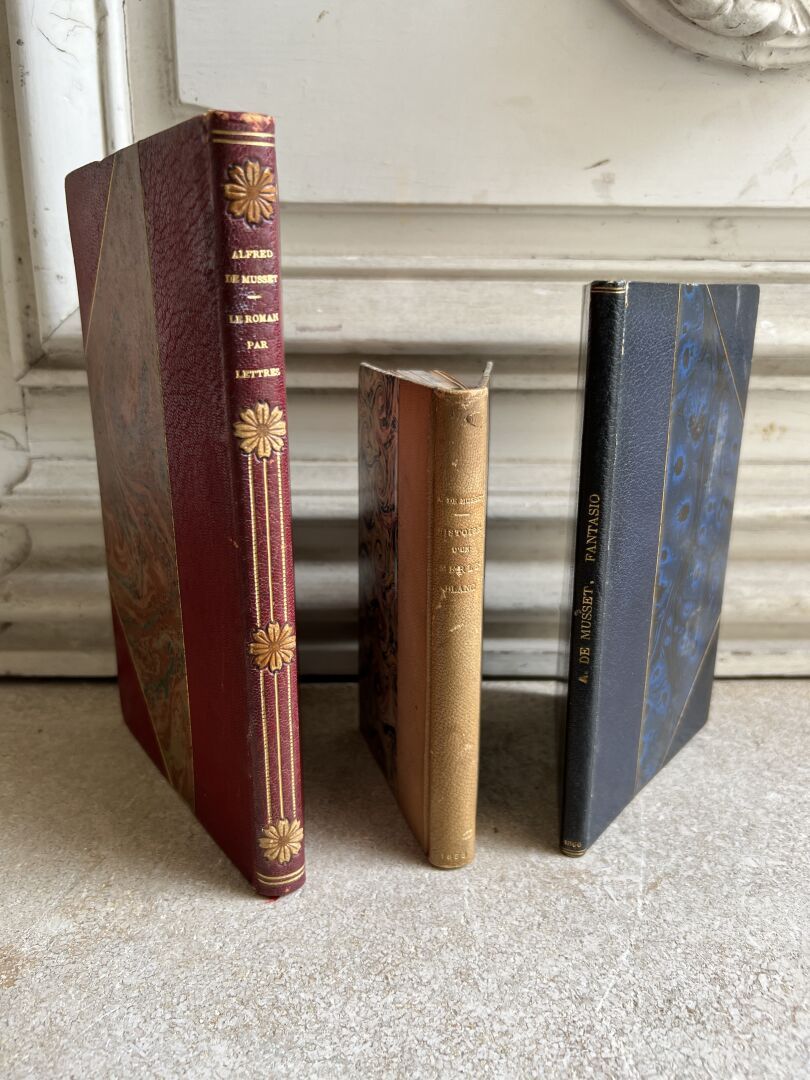 Null Alfred de Musset,
Three first editions, one with a note signed by the artis&hellip;