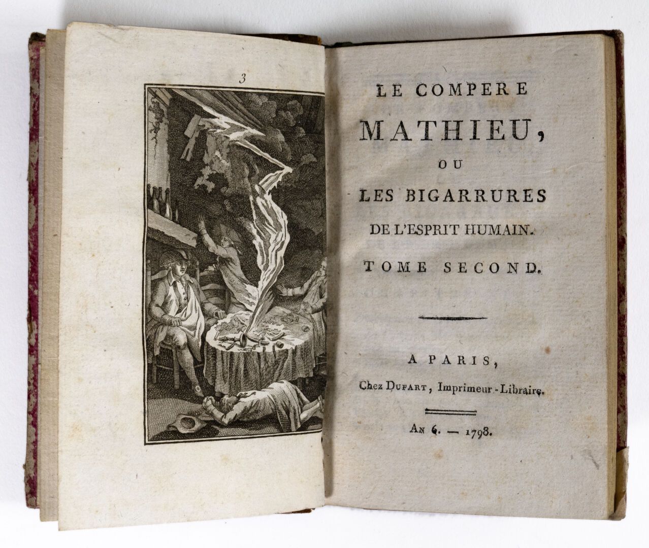 [DULAURENS (Henri-Joseph)]. Le compère Mathieu, ou les Bigarrures de l'esprit hu&hellip;