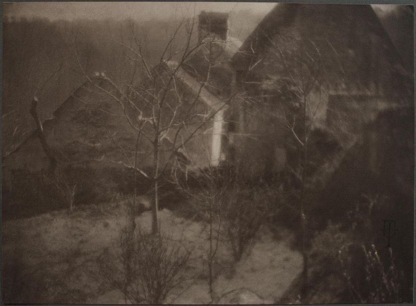 Null Otto Wegener
Paysage d'hiver
vers 1906
Grande épreuve à la gomme bichromaté&hellip;