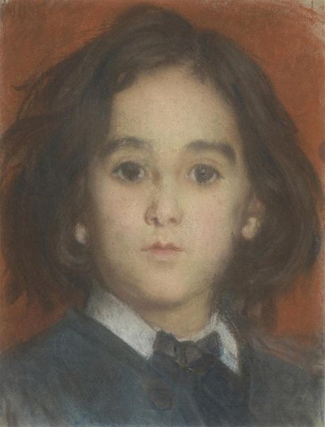 Null Alfred DEHODENCQ ( 1822-1882)
Portrait de jeune garcon, Edm
pastel
31 x 23 &hellip;