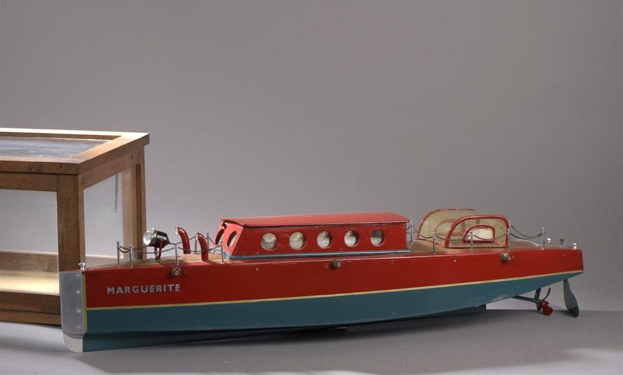 Null Canot Transatlantique miniature le Marguerite construit par Marcel Garnier &hellip;