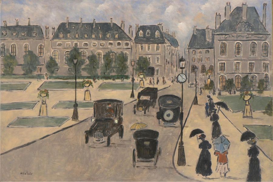 Null Henri Saint -Clair (1899-1990)
Les Tuileries, Pavillon de Marsan
Huile sur &hellip;