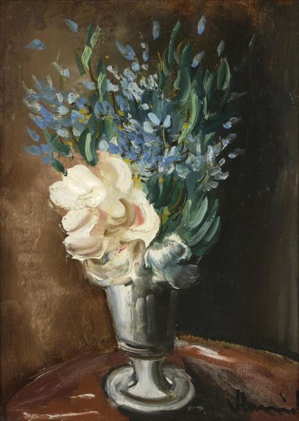 Null Maurice de Vlaminck (1876-1958)
Bouquet de fleurs dans un vase
Huile sur to&hellip;