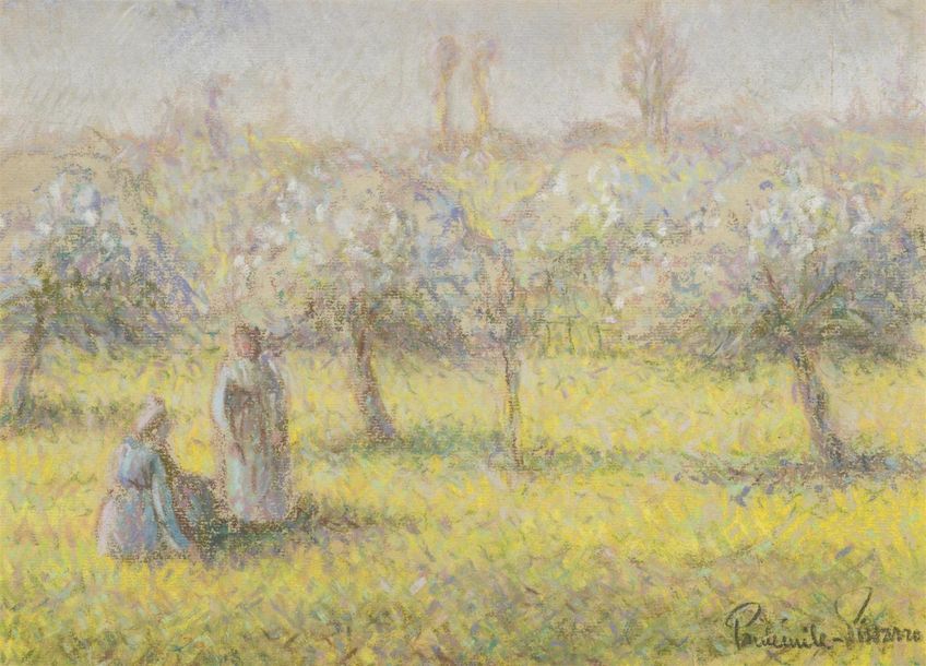 Null Paul-Émile Pissaro (1884-1972)
Deux femmes sous les pommiers en fleurs
aqua&hellip;
