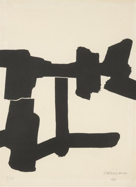 Null Eduardo CHILLIDA (1924-2002) 
Levitation I, 1964
Lithographie
Signée et num&hellip;