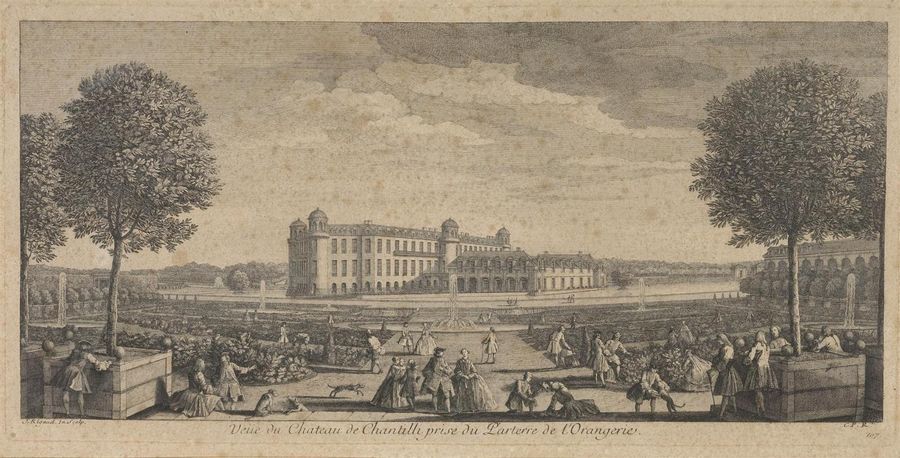 Null D'après Jacques Rigaud
Vues de Chantilly et de ses jardins
Quatre eaux-fort&hellip;