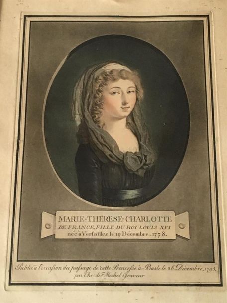 Null D'après Antoine-François Sergent , Ch. De Mechel graveur
Marie Thérése Char&hellip;
