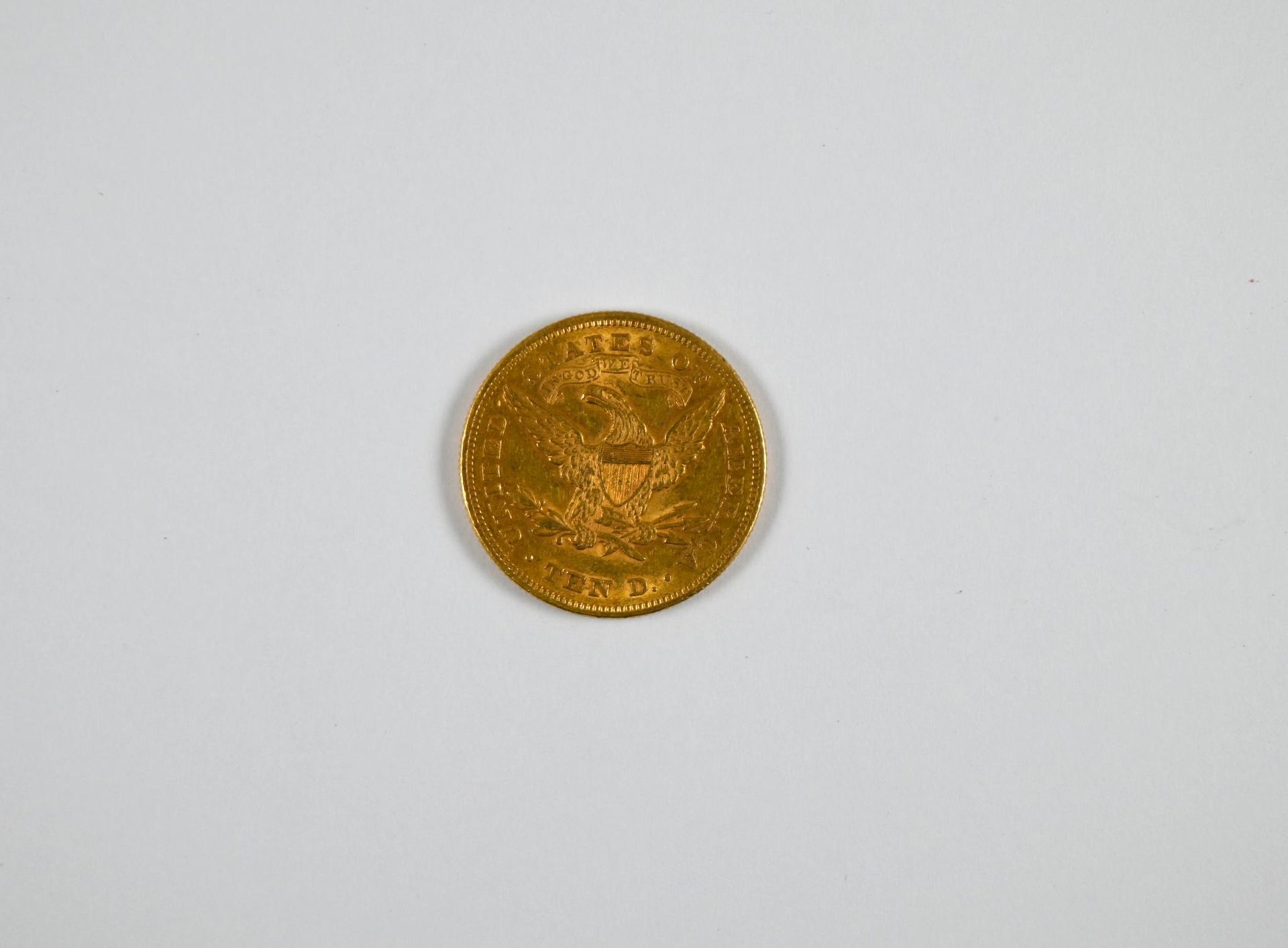 Null (x1) pièce de 10 $ Américains or 1879 - FRAIS REDUITS A 13,5% HT