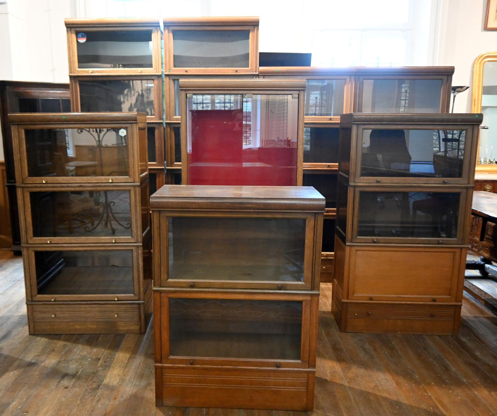 Null MD, mobiliario compostable, hacia 1960-1970, conjunto de módulos de librerí&hellip;