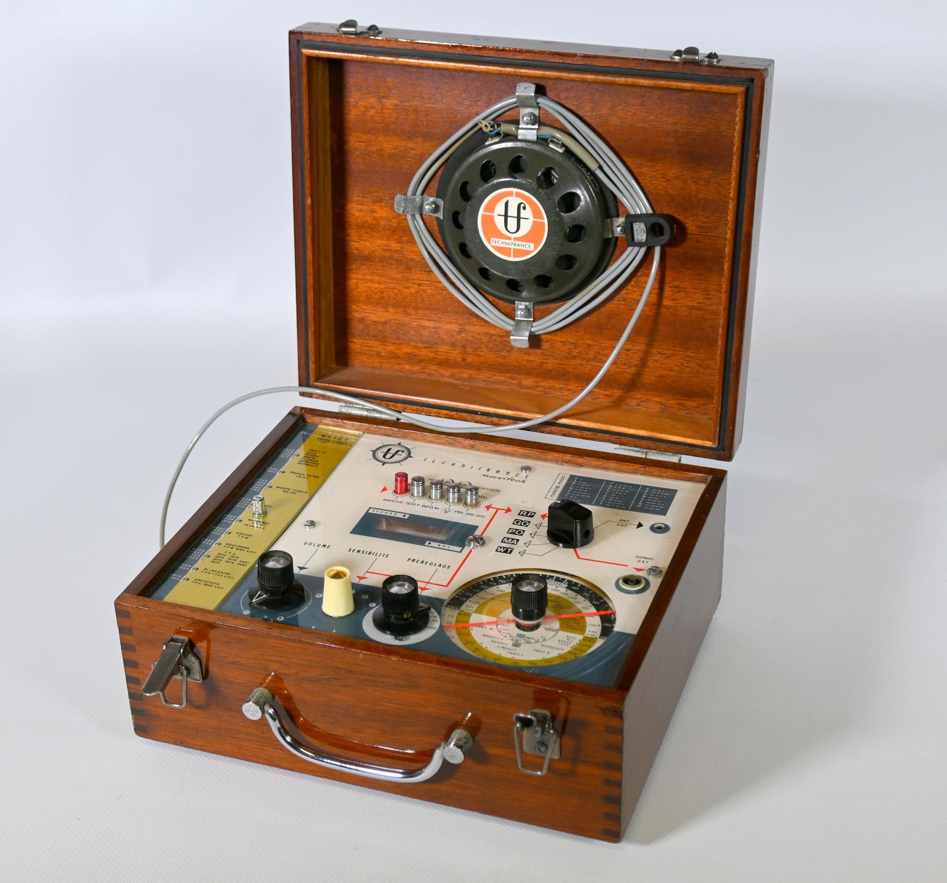 Null Technifrance Navitech, radio de a bordo portátil, en caja (11,5x25x21 cm)
