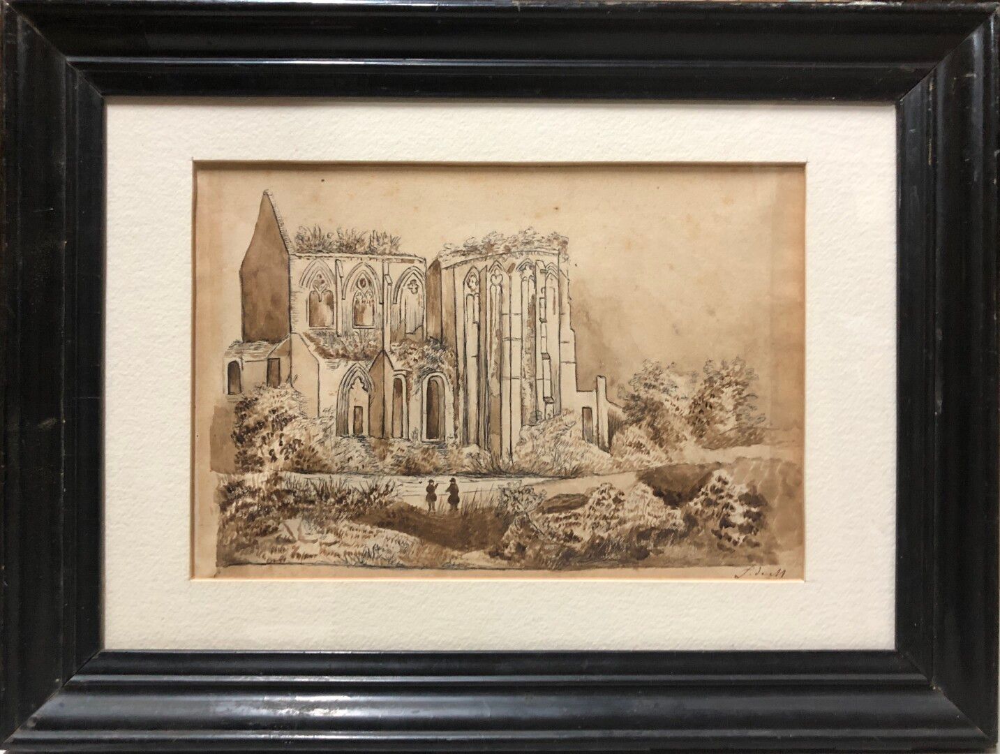 Null Romantic school

Ruins of a church

Ink and wash on paper, trace of signatu&hellip;