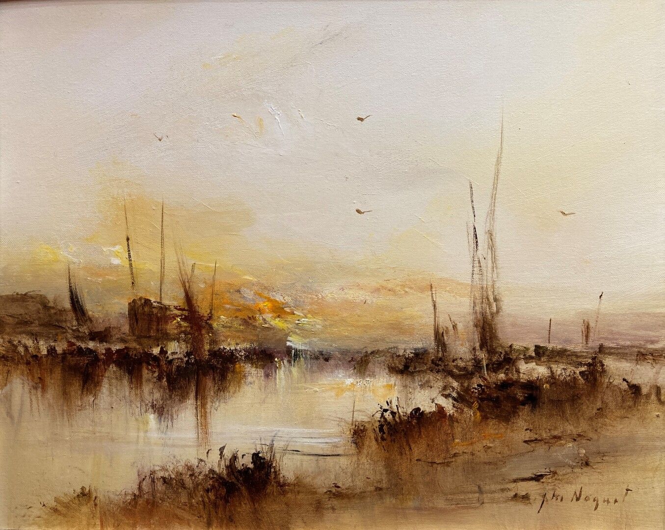 Null 让-米歇尔-诺凯（Jean-Michel NOQUET）(1950-2015)

湖泊景观

布面油画

36,5 x 44,5 cm