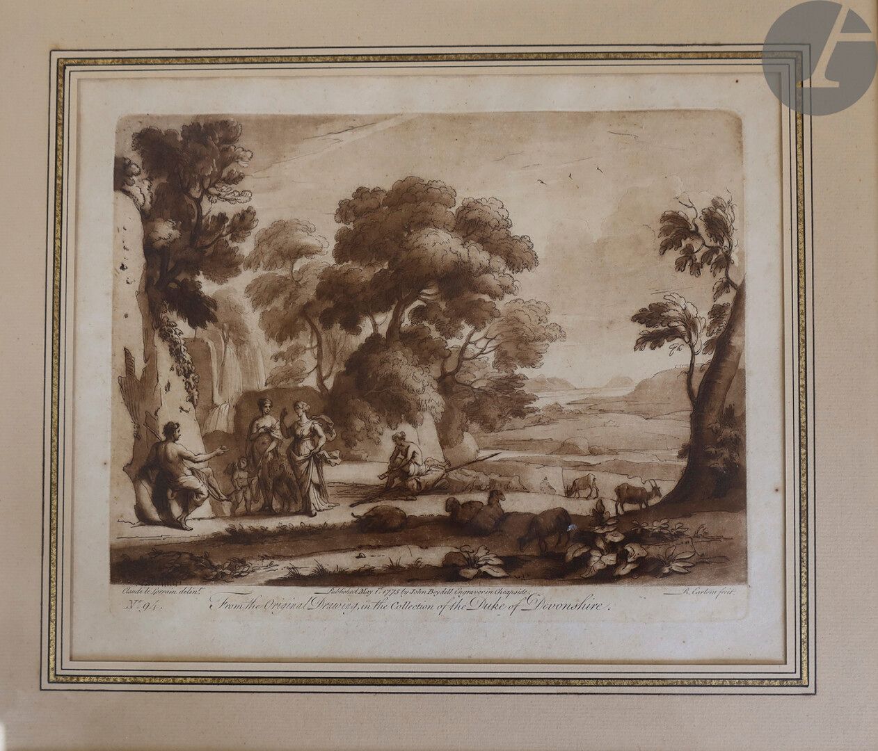 Null Richard EARLOM (1743-1822)

Pastoral scenes in landscapes, 1775

Etching an&hellip;