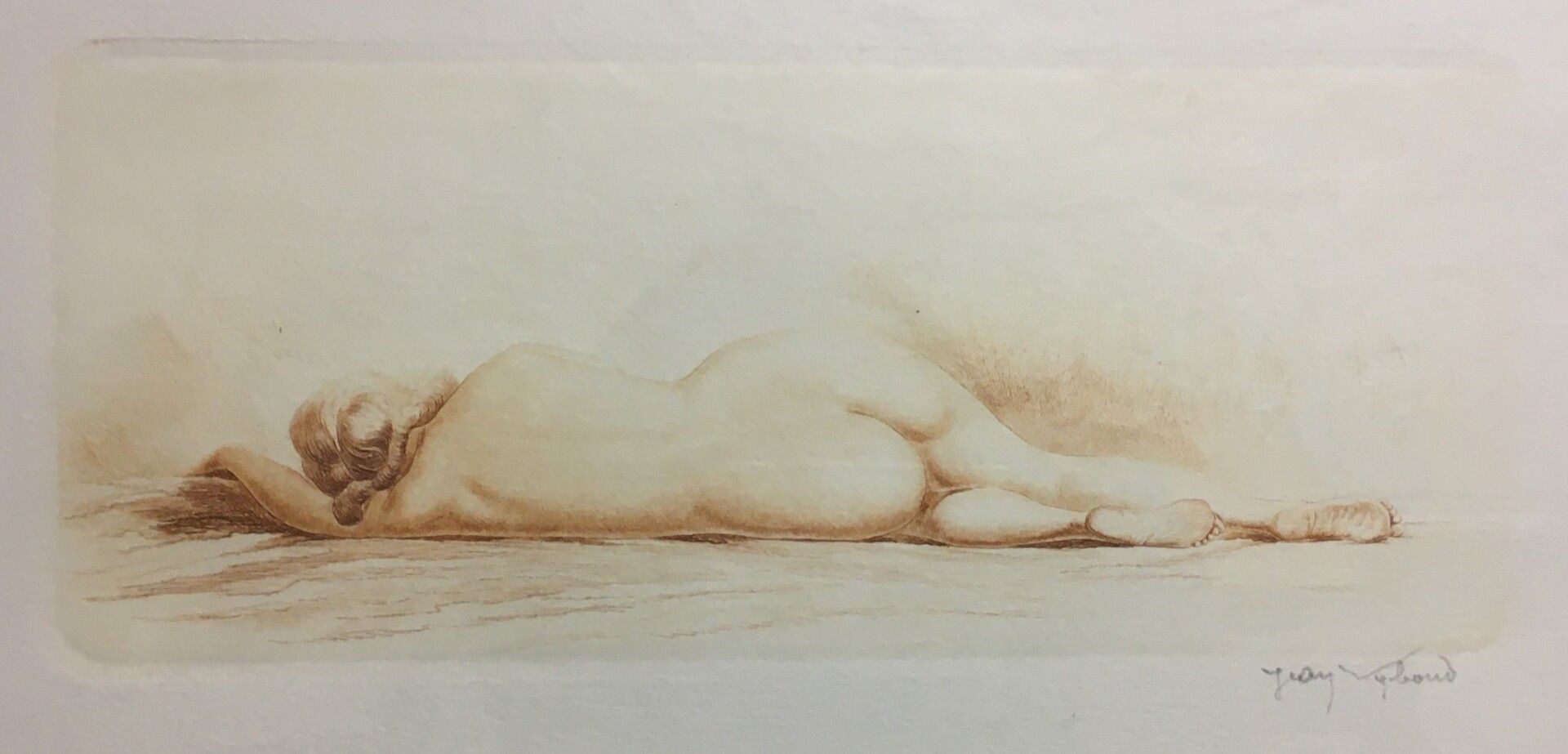 Null Jean Auguste VYBOUD (1872-1944), after

Reclining Nude from behind

Etching&hellip;