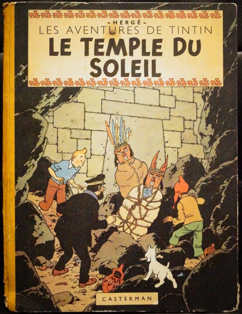 Null HERGE

"Les aventures de Tintin - Le Temple du Soleil" 

Ed. Casterman 1949&hellip;