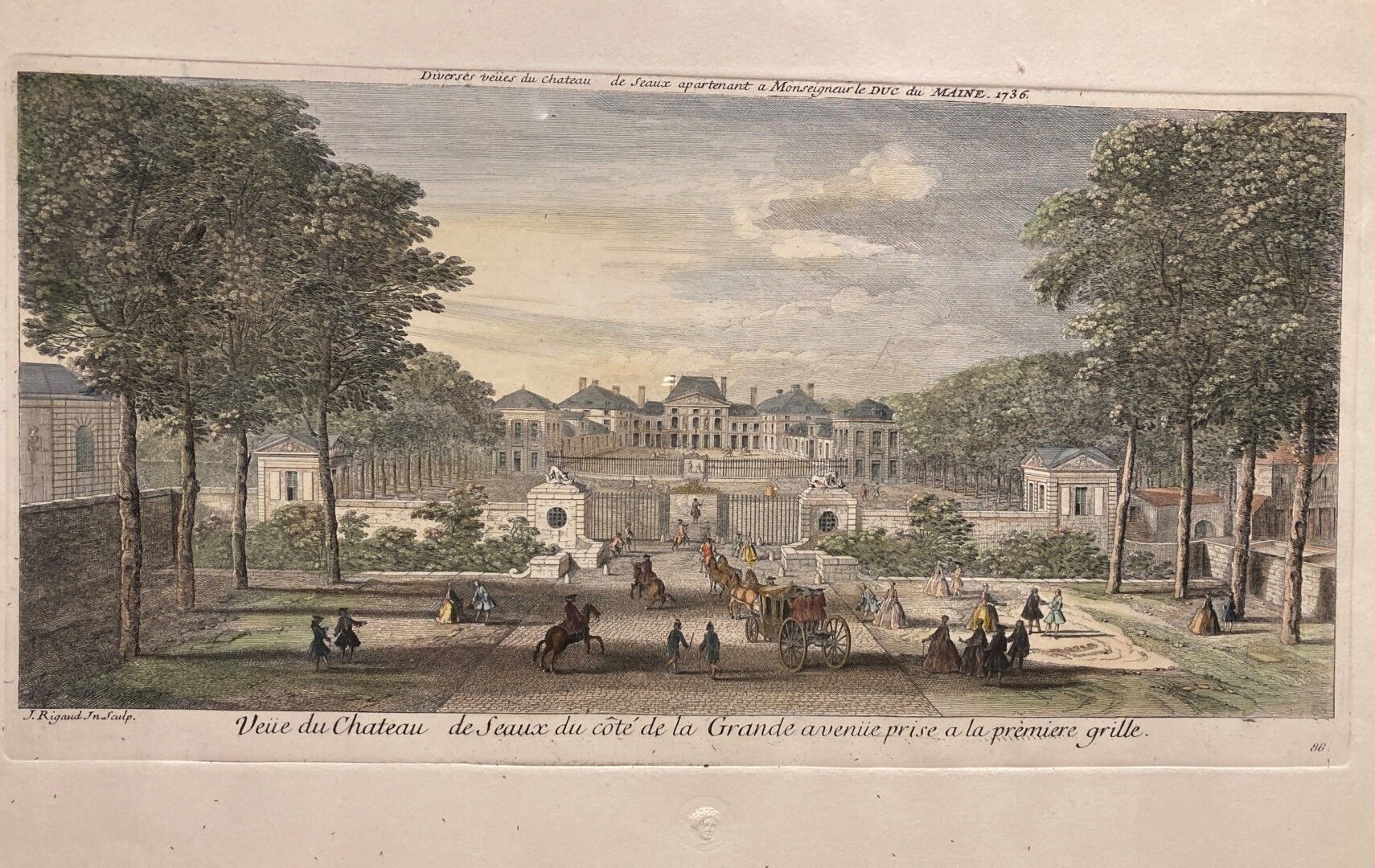 Null Jacques RIGAUD (1681?-1754), after

View of the Château de Sceaux from the &hellip;