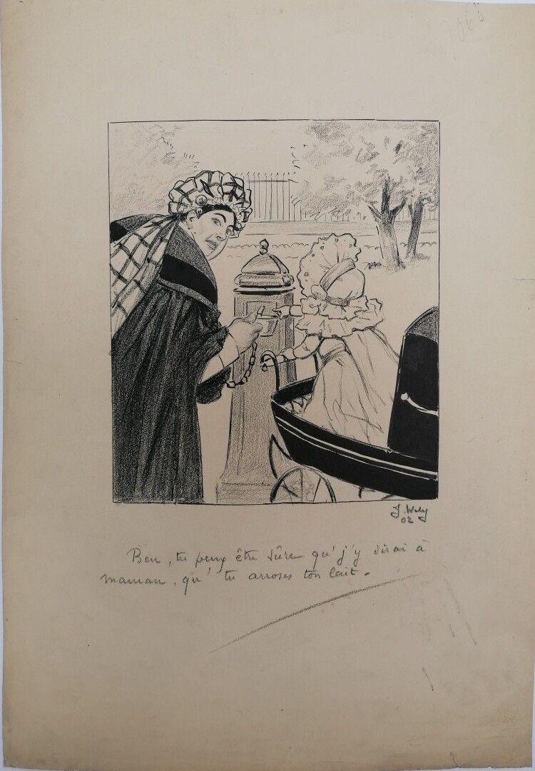 Null Jacques WELY (1873-1910)

RAPPORTEUSE

Encre de Chine et pierre noire signé&hellip;