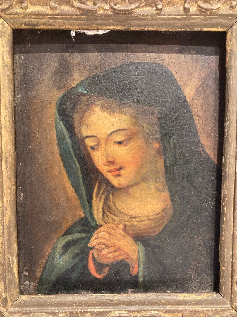 Null La Vergine in preghiera

Olio su pannello

20,5 x 16 cm