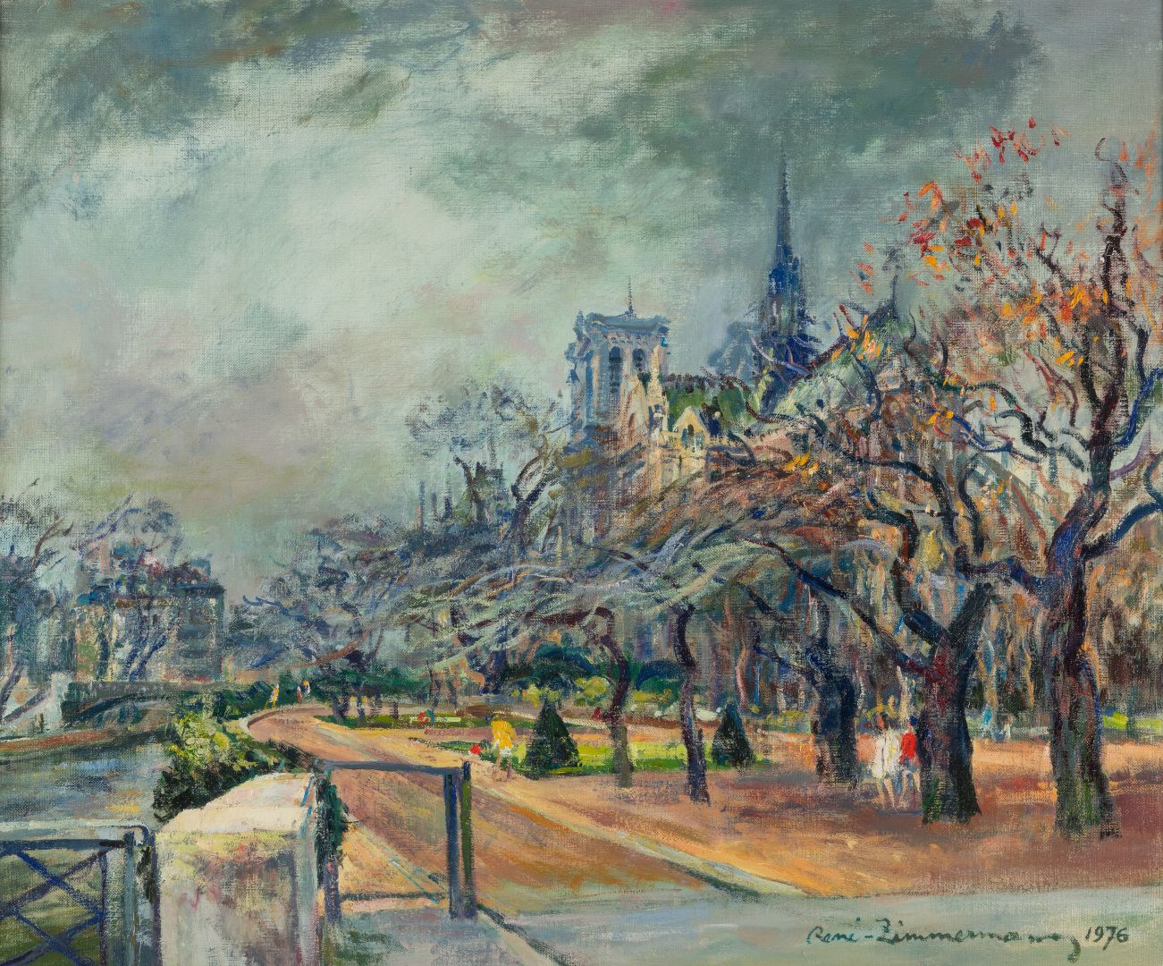 Null René ZIMMERMANN (1904-1991)

Notre-Dame de Paris

Huile sur toile signée et&hellip;