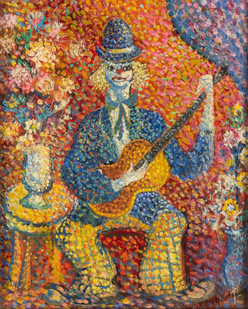 Null Lucien NEUQUELMAN (1909-1988)

Le clown musicien

Huile sur toile signée en&hellip;