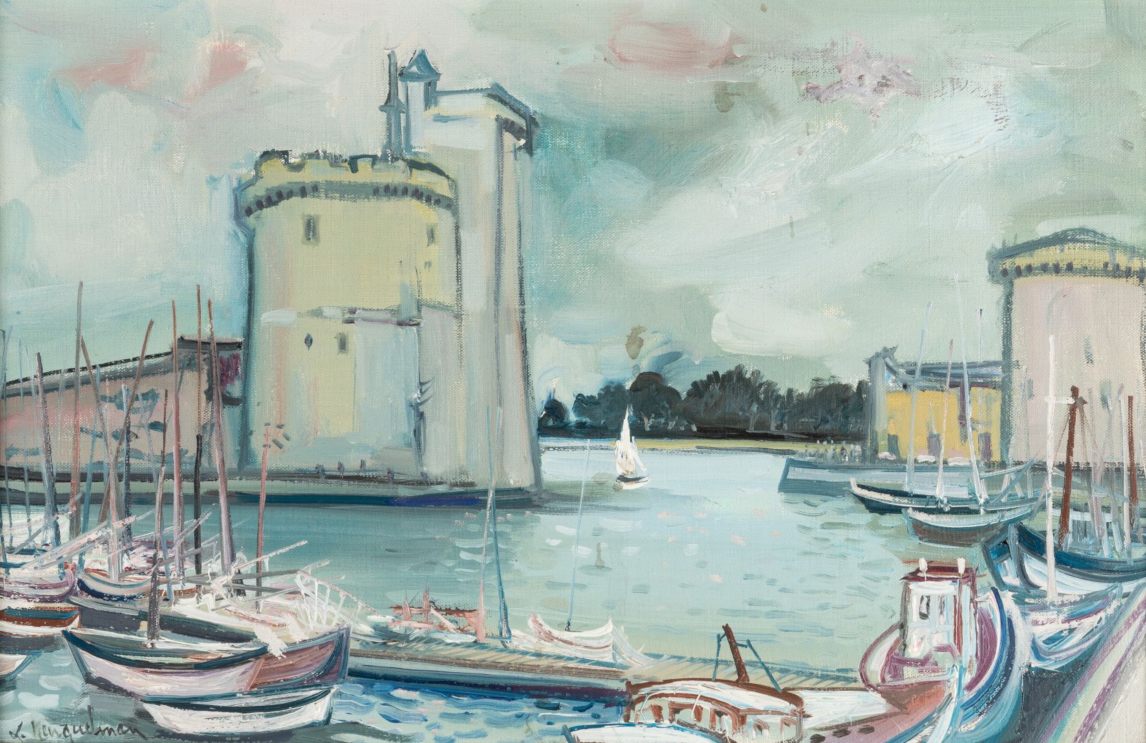 Null Lucien NEUQUELMAN (1909-1988)

Le port de La Rochelle

Huile sur toile sign&hellip;
