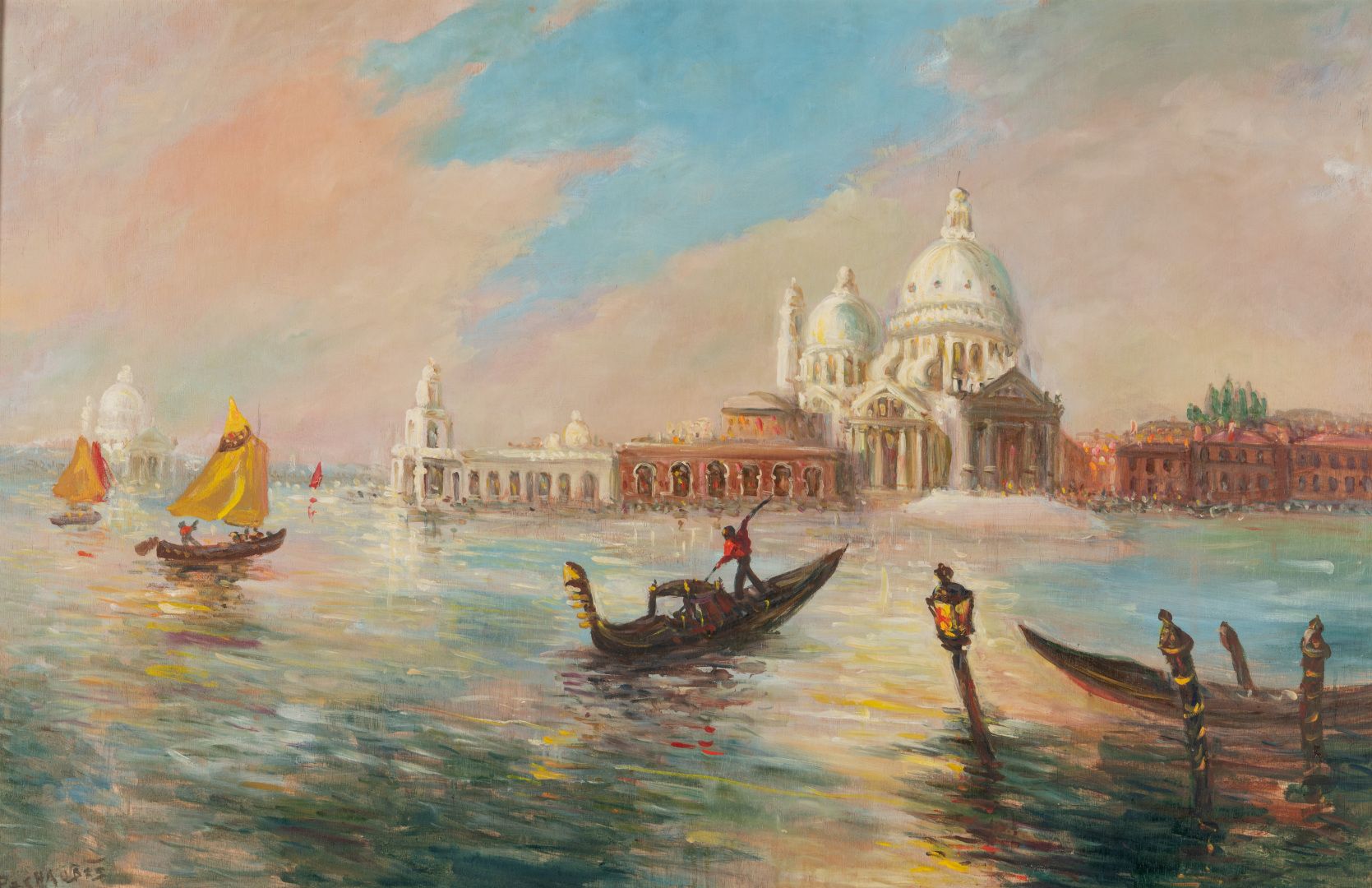 Null PÉCHAUBES Gena (1923)

Vue de Venise

Huile sur toile signée en bas à gauch&hellip;