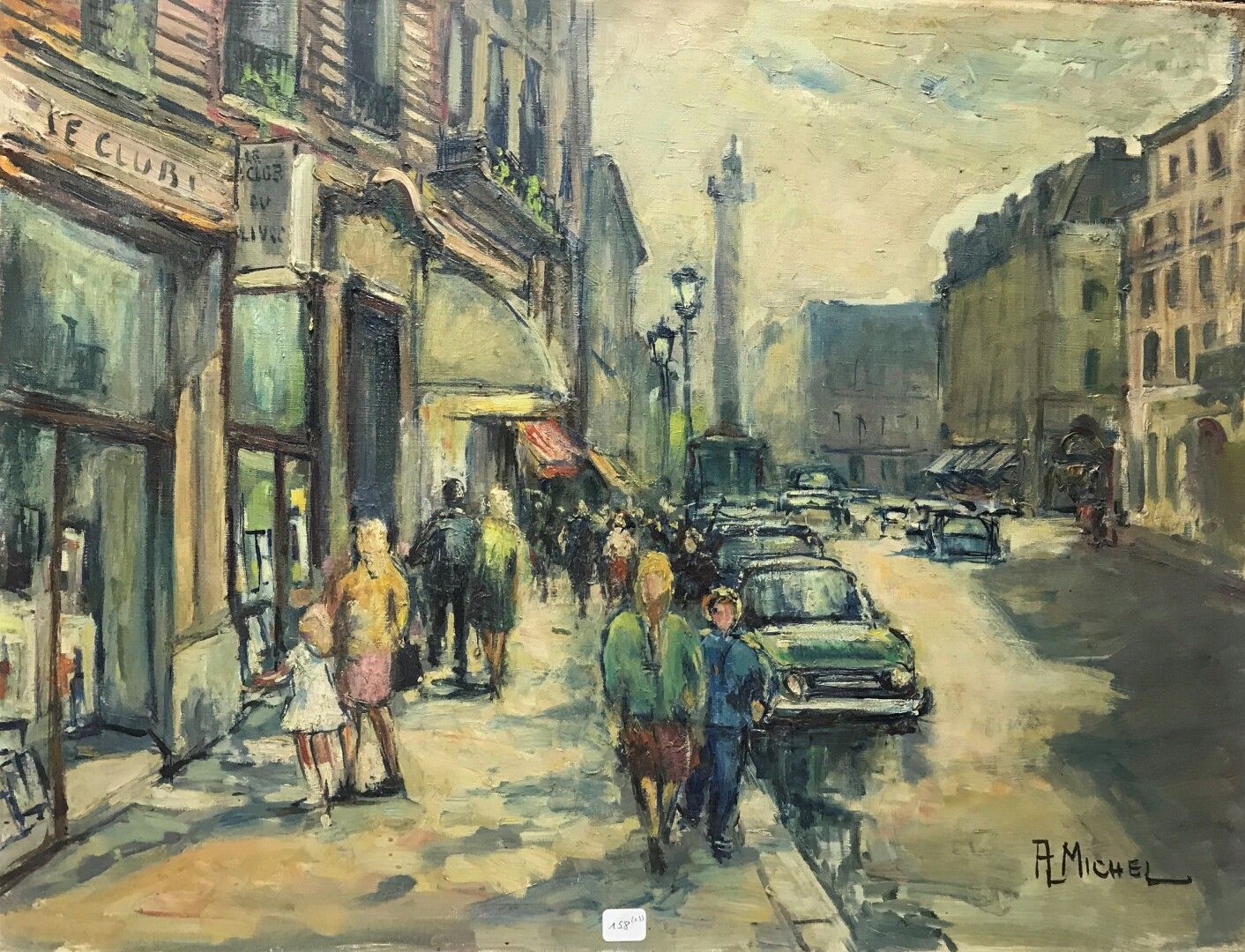 Null Andrée MICHEL (1908-1975)

Vue de la place Vendôme

Huile sur toile signée &hellip;