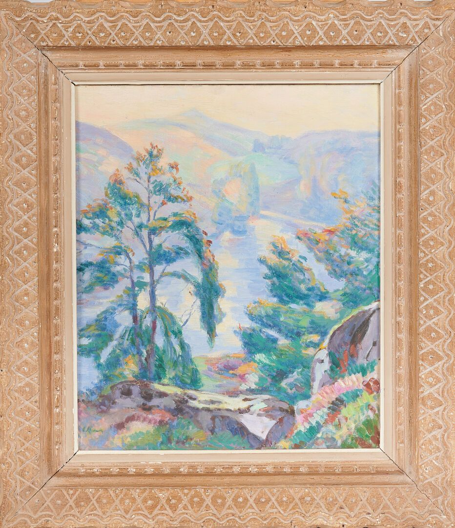Null Eugène ALLUAUD (1866-1947)

Vue de la vallée de Crozant

Huile sur toile si&hellip;