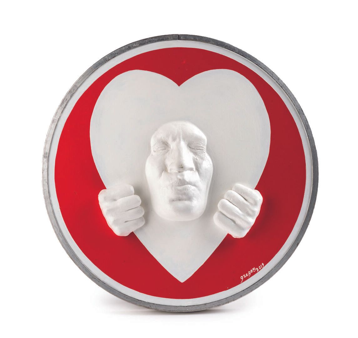 Null GREGOS (1972)

Kiss my blank heart, 2019

Sculpture in plaster, resin and a&hellip;