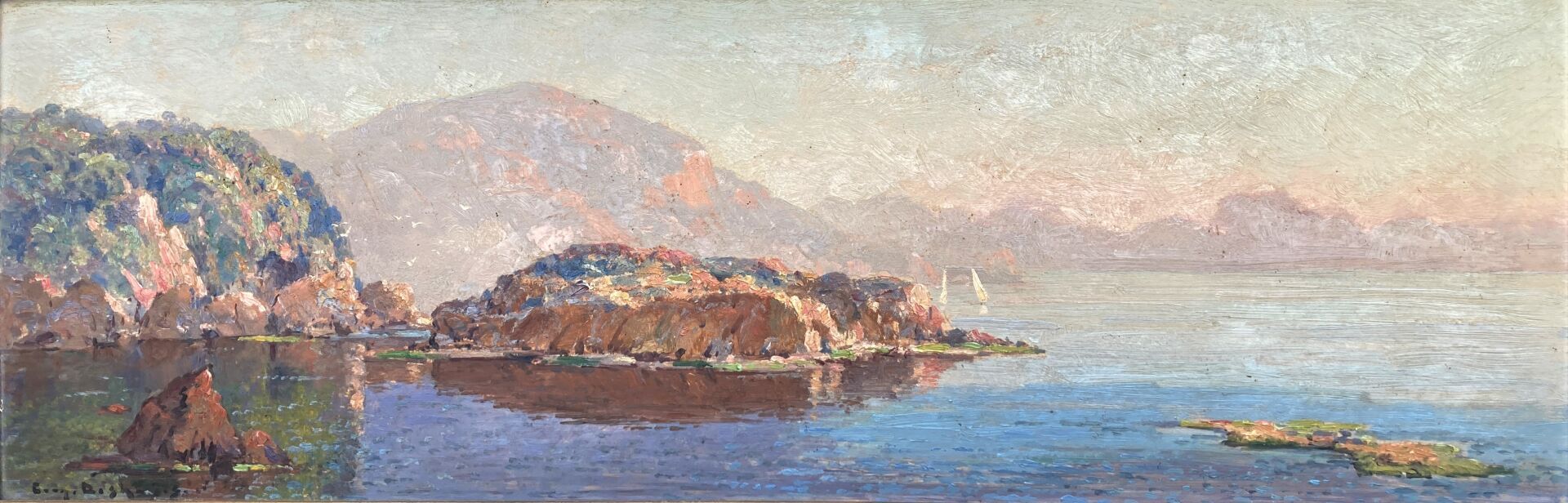 Null Eugène DESHAYES (1862/68-1939)

Die Umgebung von Tipaza

Öl auf Tafel, unte&hellip;