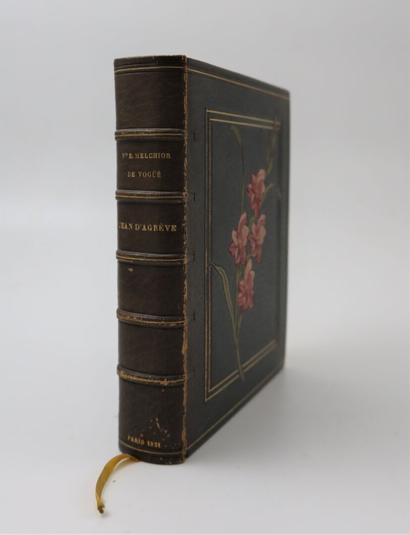 Null VOGÜÉ（Eugène-melchior de）。Jean d Agrève.巴黎：Marpon & Cie收藏，[1921]。- 8开本，灰色摩洛&hellip;