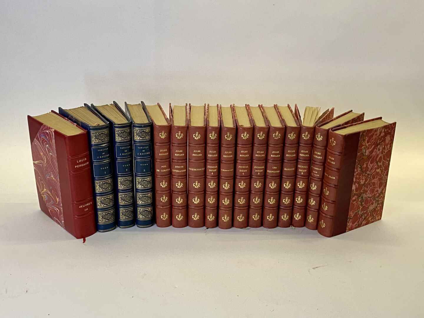 Null Juego de 16 volúmenes 

Jules Renard. Oeuvres complètes, Edition François B&hellip;