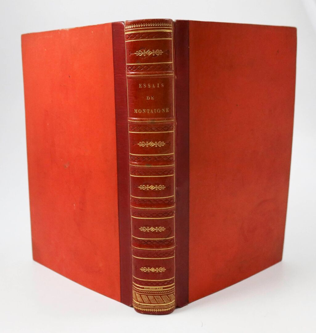 Null MONTAIGNE (Michel de). Essais. Nouvelle édition. Paris : Desoer, 1818. - In&hellip;