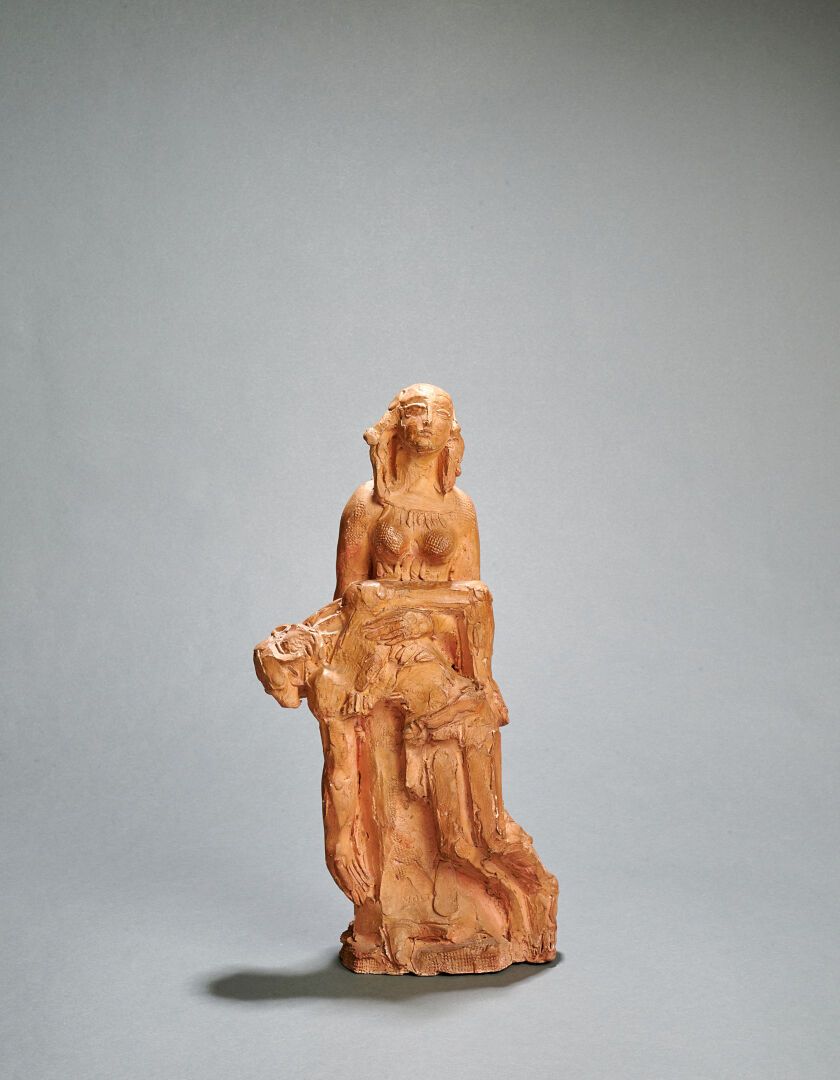 Null VOLTI (1915-1989) (ANTONIUCCI VOLTIGERO, DIT)
« Pietà debout »
Sculpture.
T&hellip;