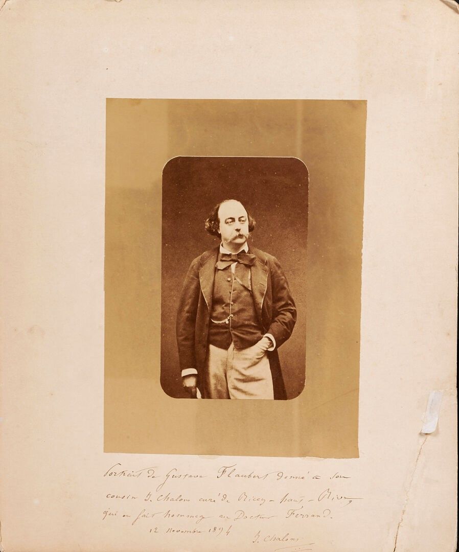 Null Etienne CARJAT (1828-1906 ; attribué à)
Portrait de Gustave Flaubert. Circa&hellip;
