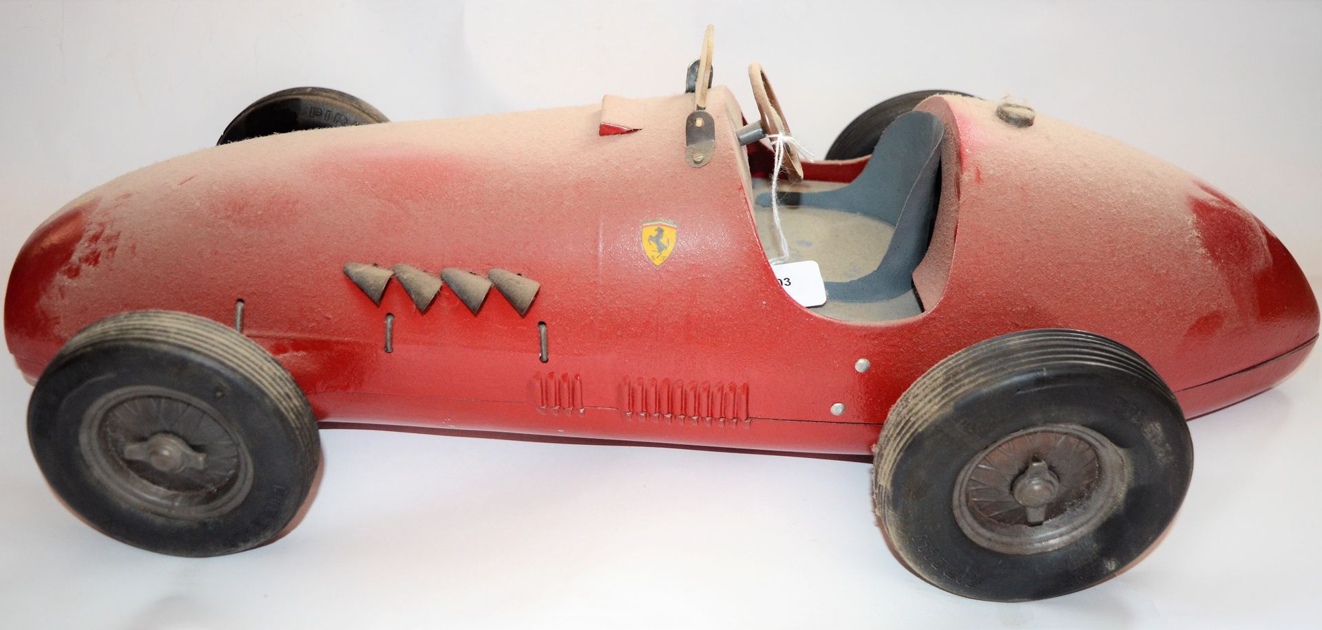 Null 
TOSCHI/MLB Luigi Marchesini: Rare modèle au 1/8ème de la Ferrari F2 500 gr&hellip;