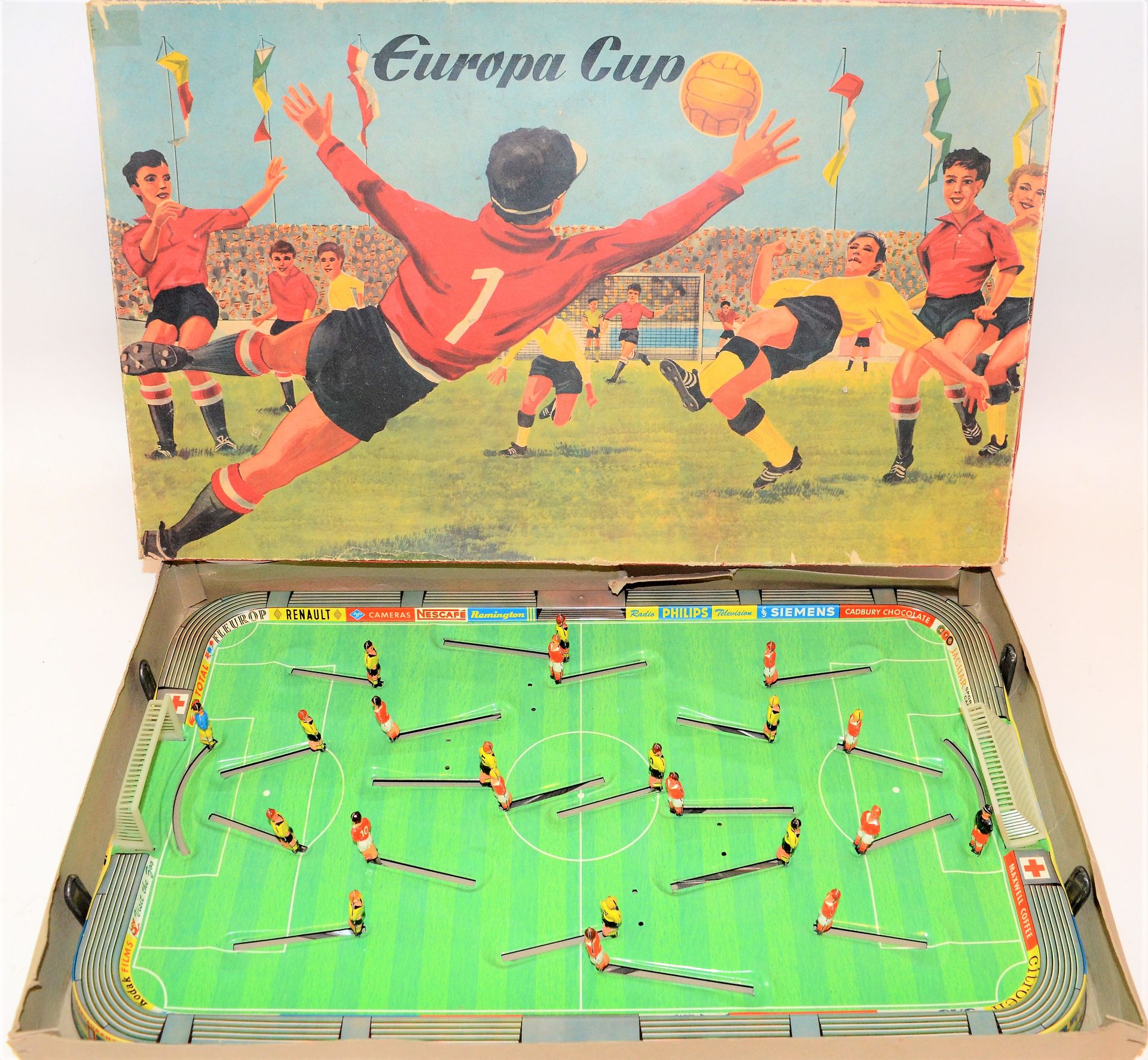 Null Set TECHNOFIX 305 in scatola "Europa Cup". Germania, anni '50. Dimensioni: &hellip;