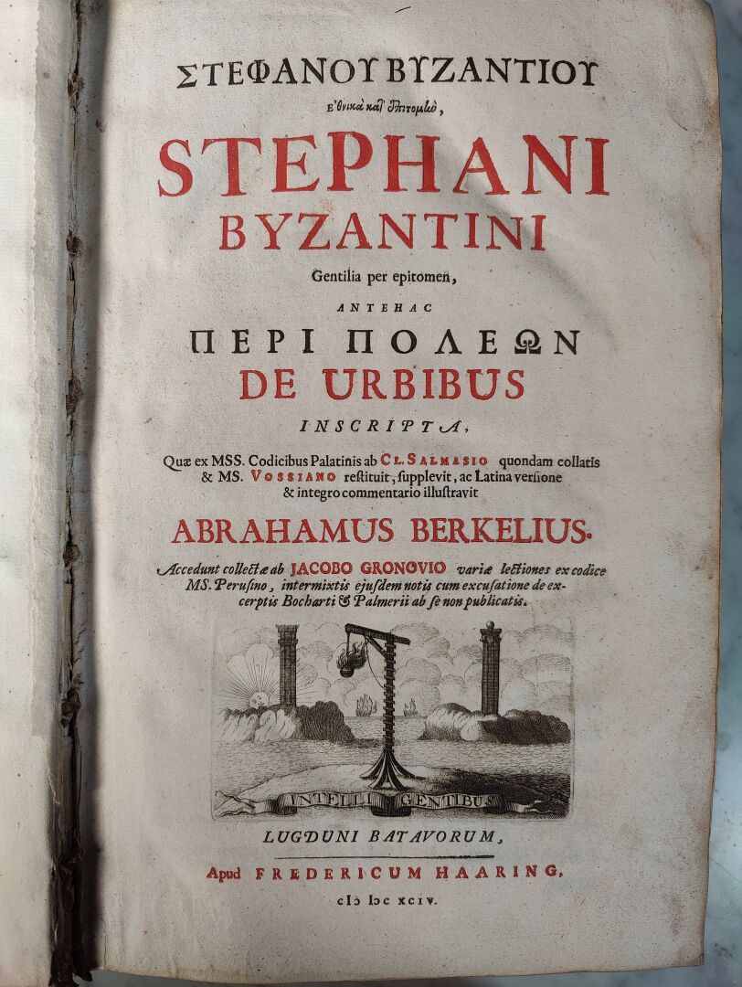 Null STEPHANI BYZANTINI 
Stephani Byzantini Gentilia per epitomen, antehac [Peri&hellip;