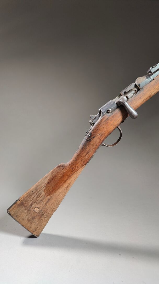 Null France: Model 1866-74 regulation rifle modified in 1880, then modified for &hellip;
