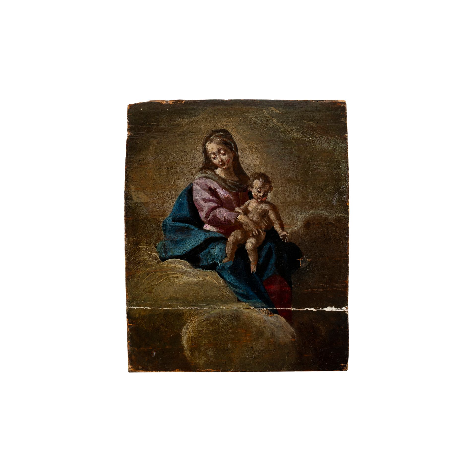 Scuola veneta del XVIII secolo 18世纪威尼托学校
圣母与儿童耶稣
板上油彩
22 x 16 cm18世纪的威尼斯人学校
圣母和儿&hellip;