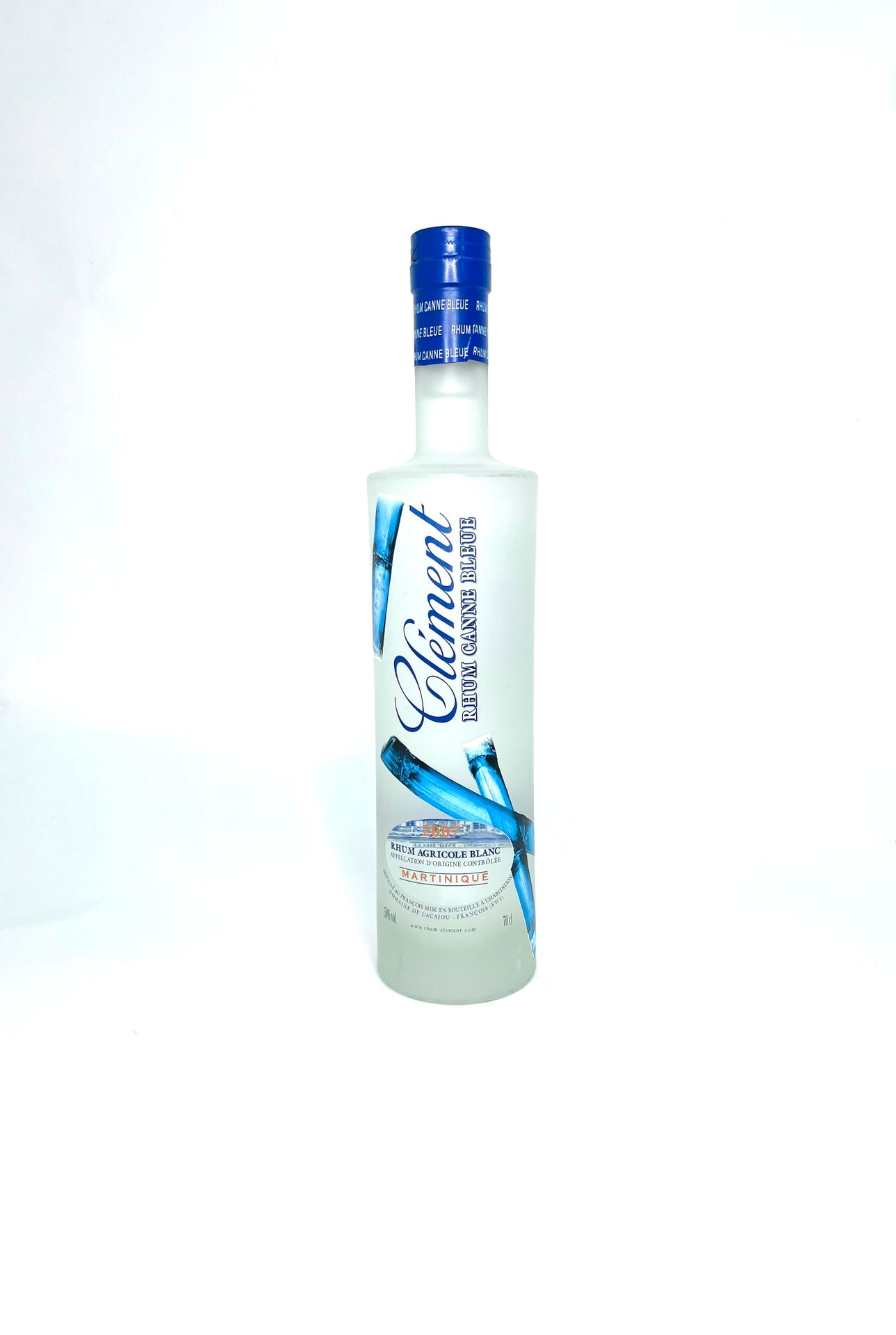 Null RHUM CLEMENT 

Rum bianco 50°, Martinique AOC.

Canne Bleue 2007.

70 cl.

&hellip;